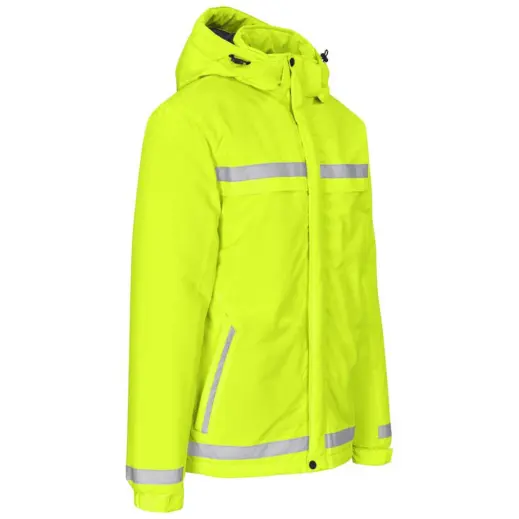 Defender Hi-Viz Jacket Yellow Side